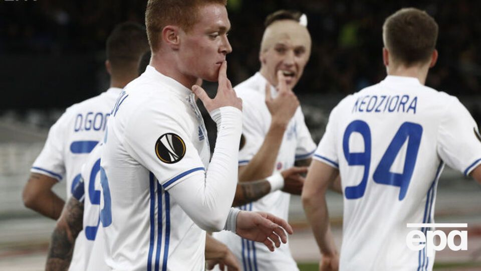 "Динамо" вийшло до 1/8 фіналу Ліги Європи завдяки голу Віктора Циганкова у ворота АЕК