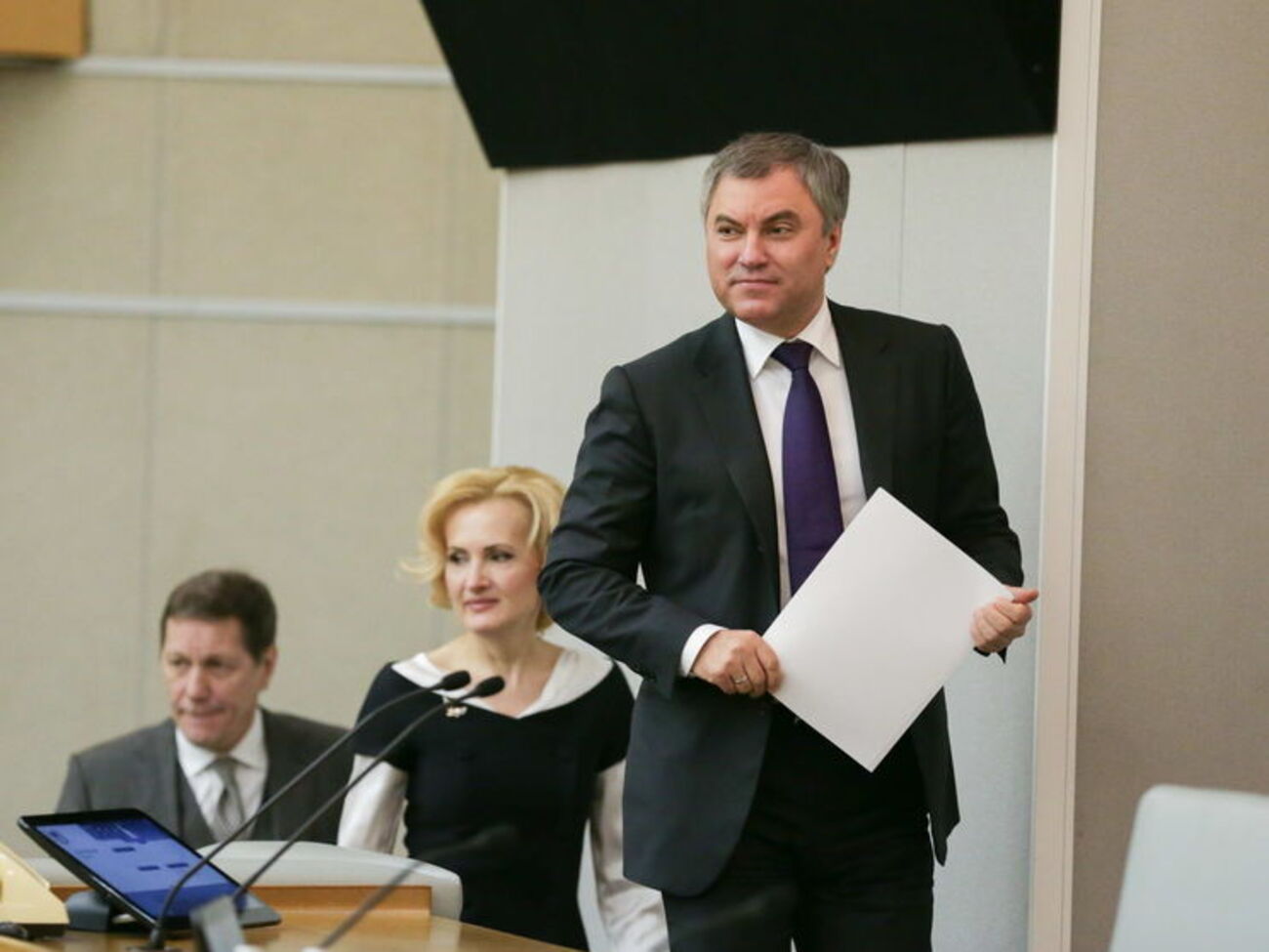 Володин ответил журналисткам, которые пожаловались на домогательства со стороны депутата Леонида Слуцкого