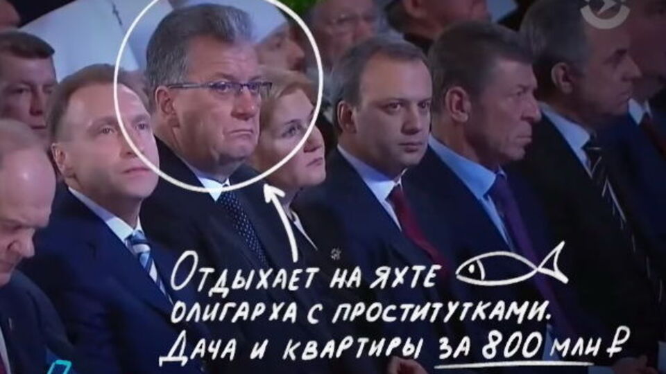 Штаб Навального опубликовал данные о доходах слушателей послания Путина