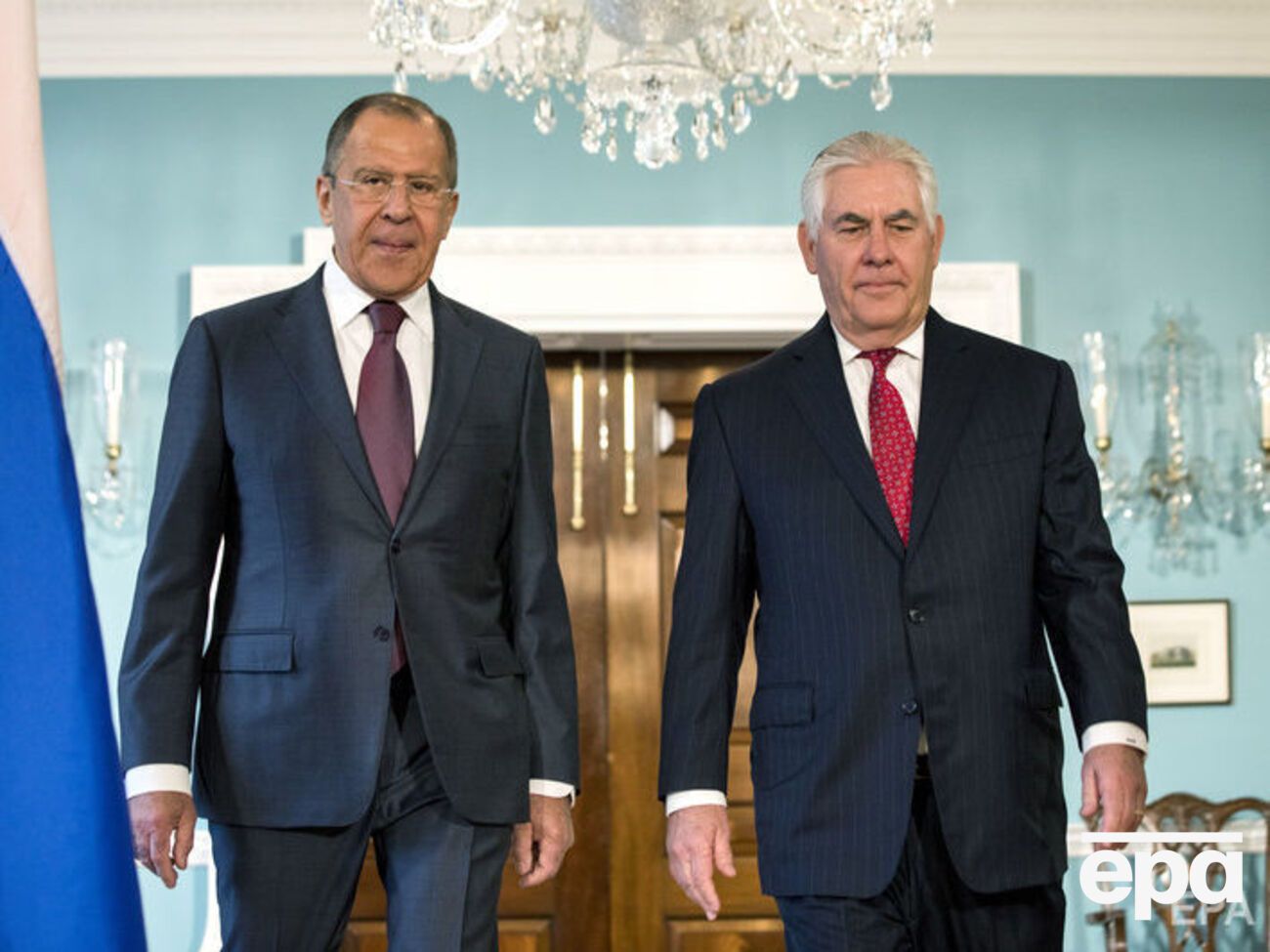 Лавров заявил, что США не ответили на предложение о встрече с госсекретарем США Рексом Тиллерсоном