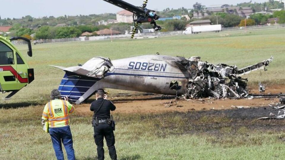 Літак упав після зльоту