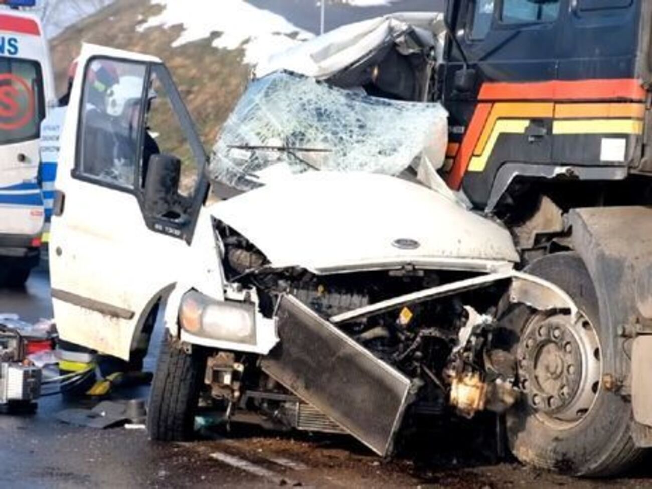 ДТП произошло&nbsp;в районе Перемышля