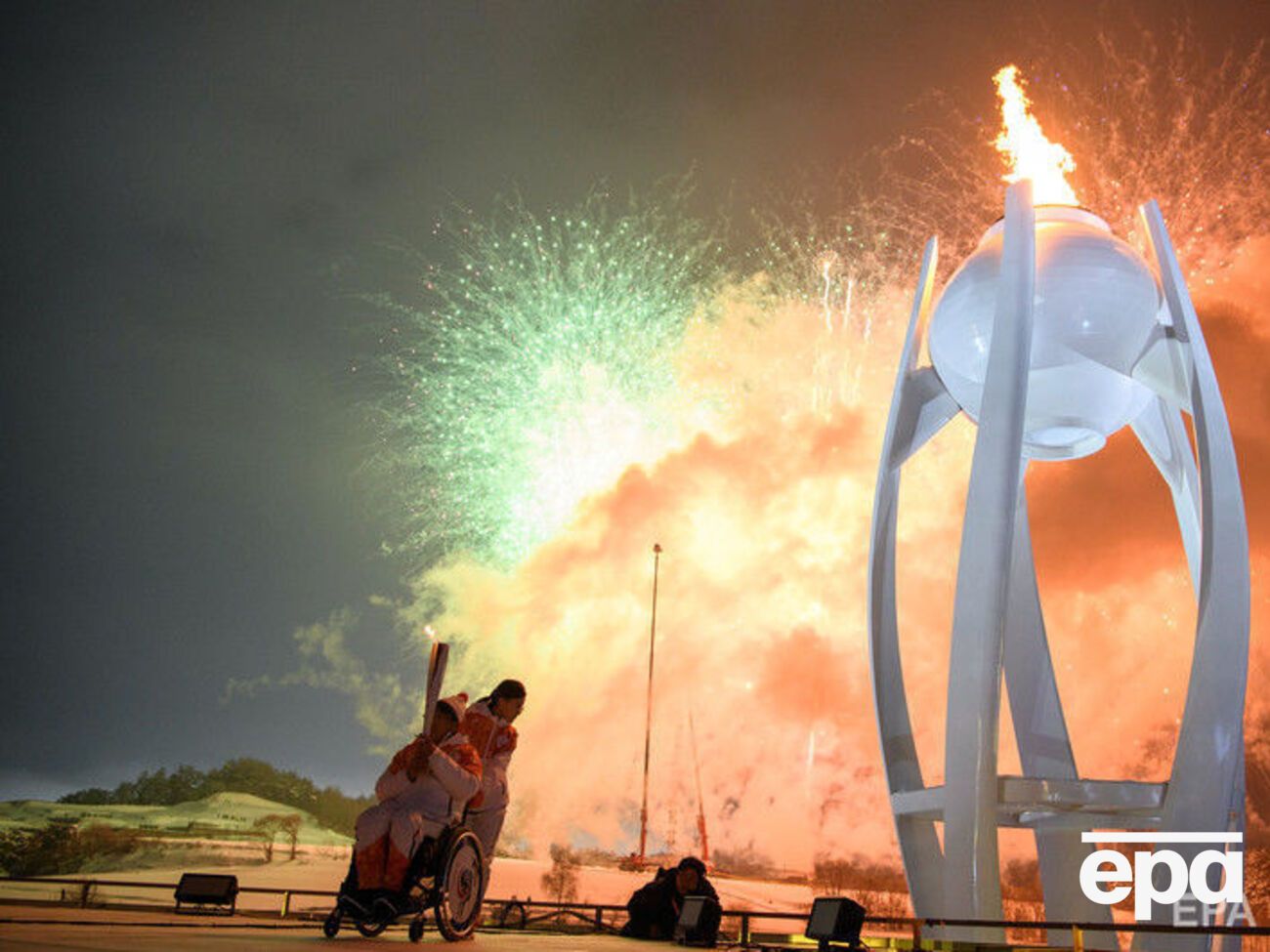 В Южной Корее состоялась церемония открытия Паралимпиады. Фоторепортаж
