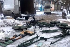По данным СБУ, в ноябре 2017 года Рубан ввез с оккупированного Донбасса крупную партию средств поражения