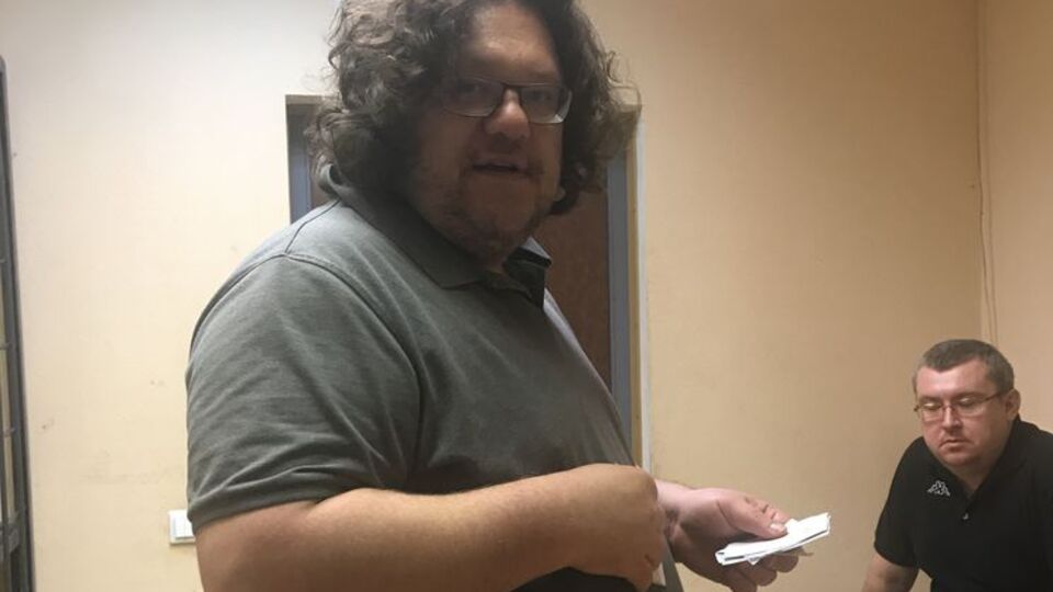 Артема Любимова затримали за непокору законному розпорядженню співробітника поліції