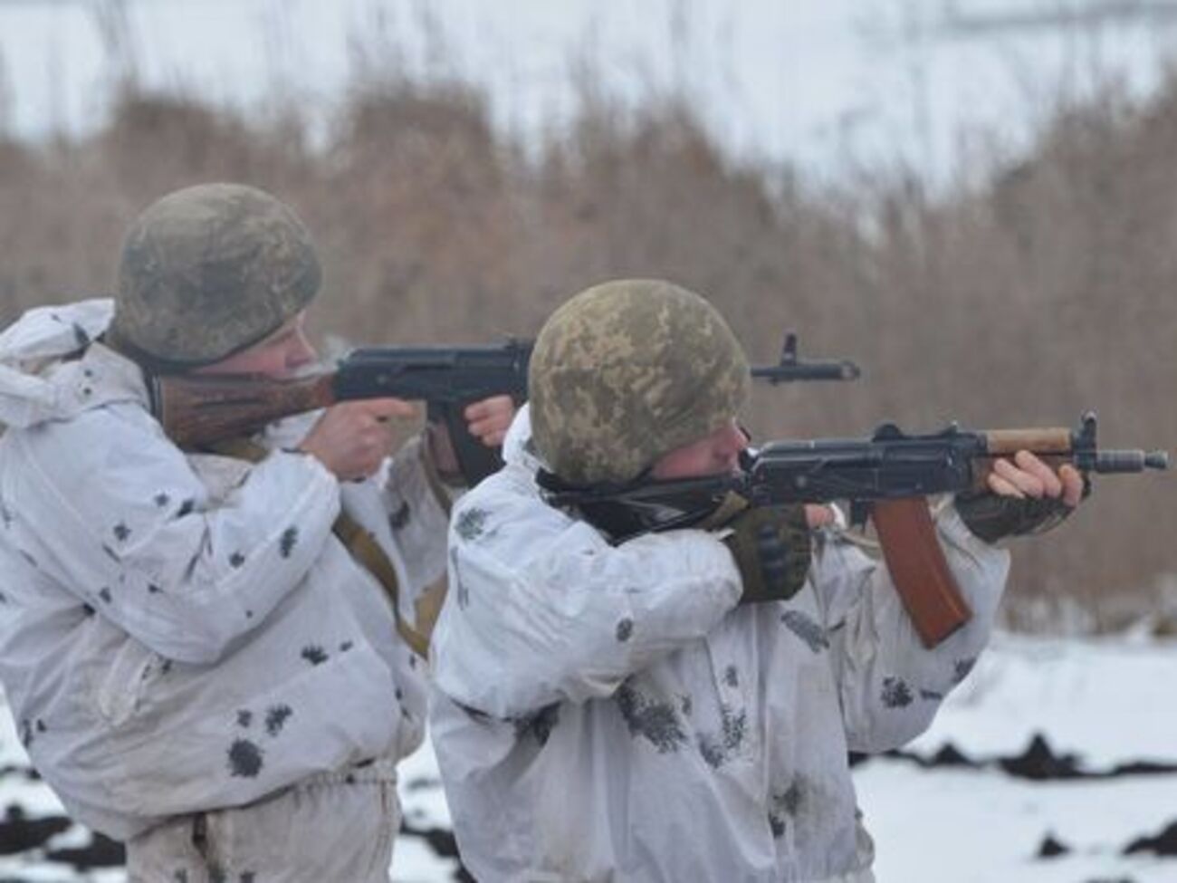 Військовослужбовці Збройних сил України були вимушені відкрити вогонь зі стрілецької зброї, заявив Праута
