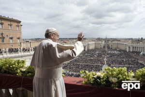 Папа Франциск побажав миру Україні