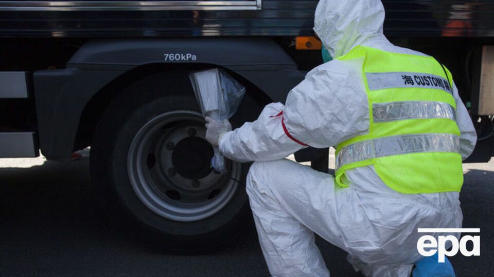 Тягач прямував до Німеччини