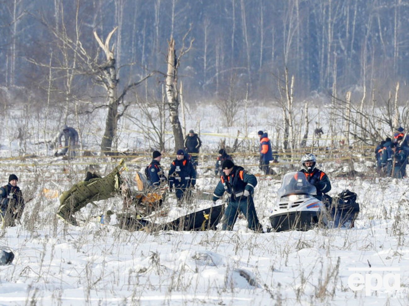 Катастрофа произошла в феврале