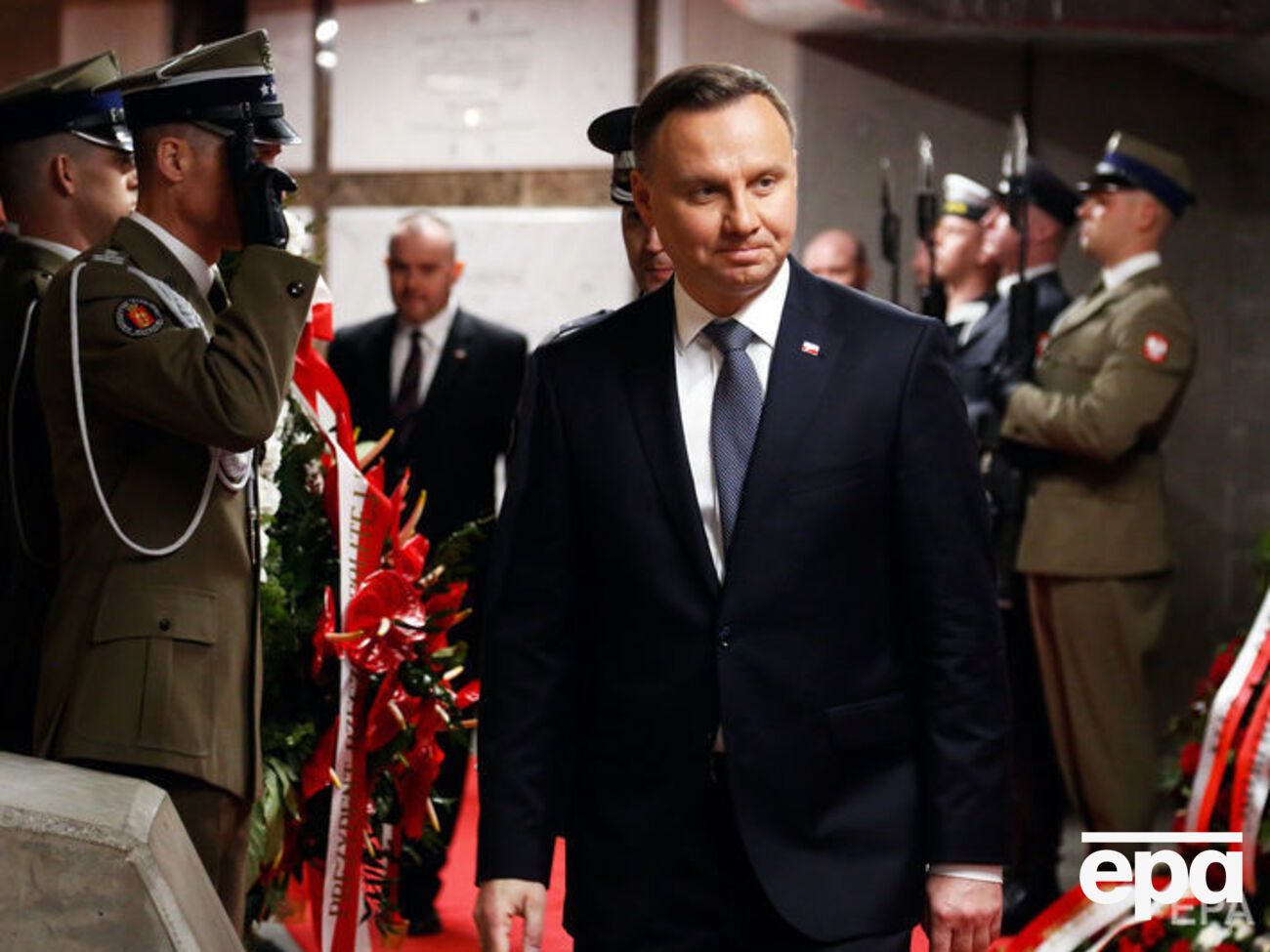 Дуда в Кракове почтил память Леха и Марии Качиньских, погибших в Смоленской катастрофе