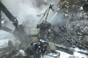 В результате крушения погибли шесть человек