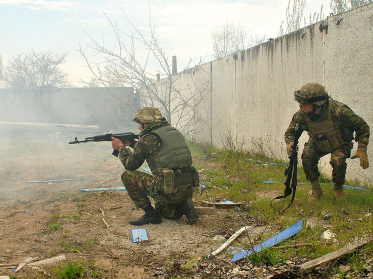 Украинских военных обстреливали на донецком и луганском направлениях