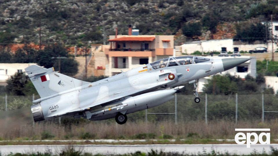 Боєприпас упав із винищувача Mirage 2000