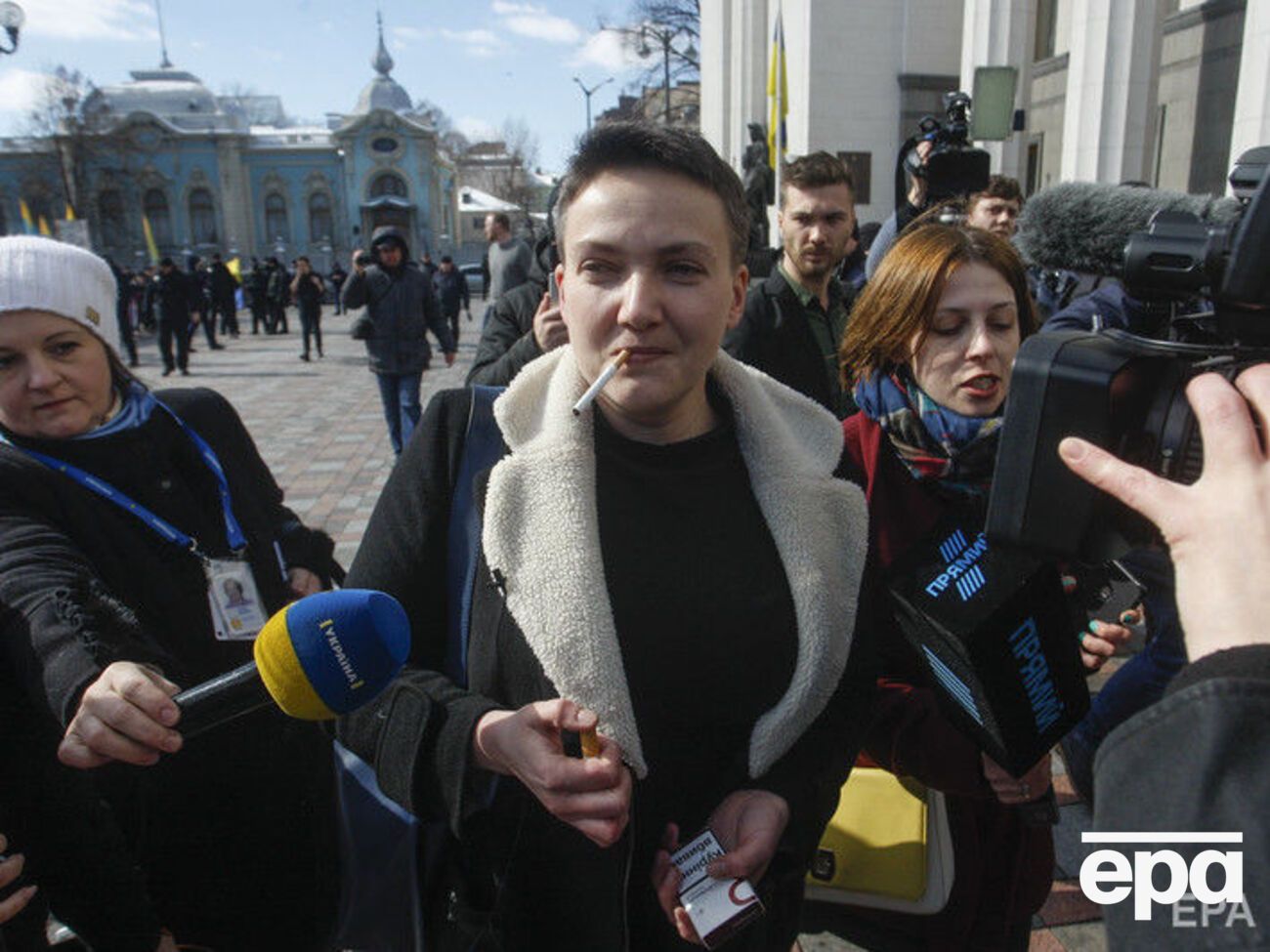 Савченко объявила голодовку в день ареста, 23 марта