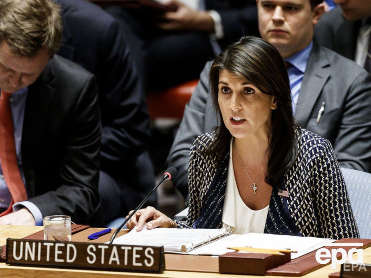 Хейли: Если США и наши союзники примут решение действовать в Сирии, это будет сделано в защиту принципа, с которым все мы согласны