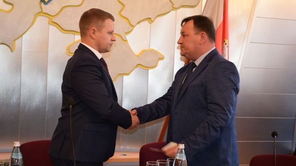 Клименко (справа) возглавил Переяслав-Хмельницкую РГА
