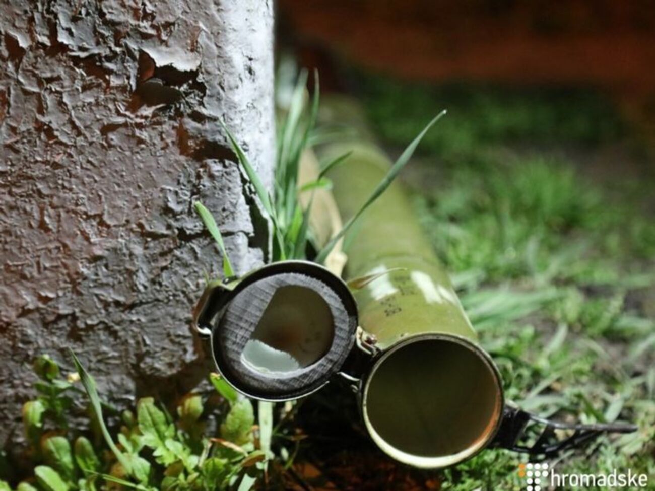 В Киеве стреляли из гранатомета