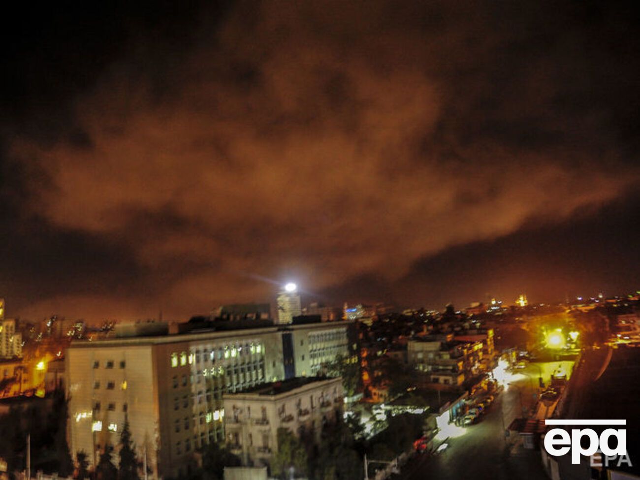 Жители Дамаска стали очевидцами обстрела