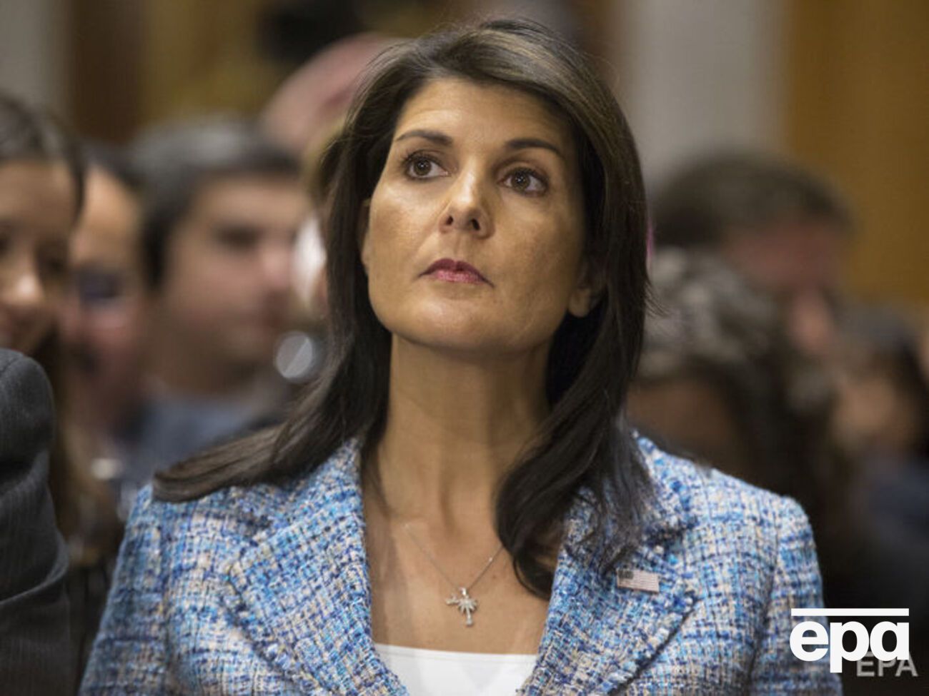 Хейли подчеркнула, что удары США, Великобритании и Франции по Сирии были очень сильным ответом на химатаку в Думе