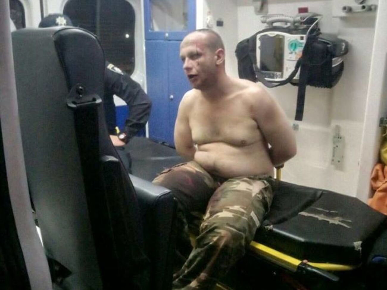 Того, хто кинув гранату, затримали
