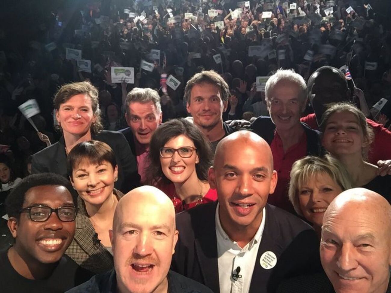 Перша акція кампанії People's Vote пройшла в лондонському Камдені