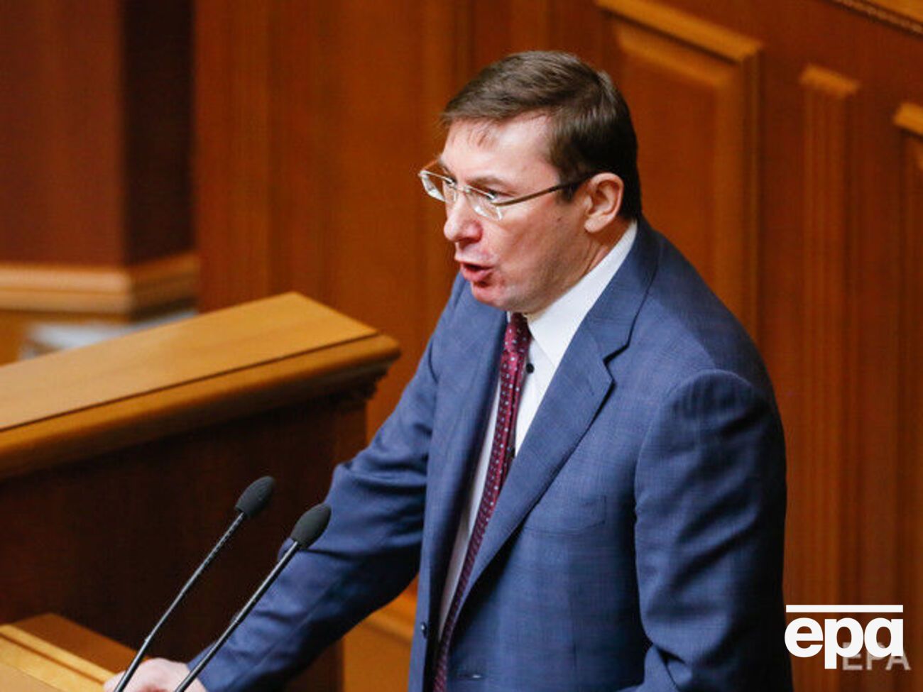 Луценко (на фото) заявив, що Холодницький у відпустці