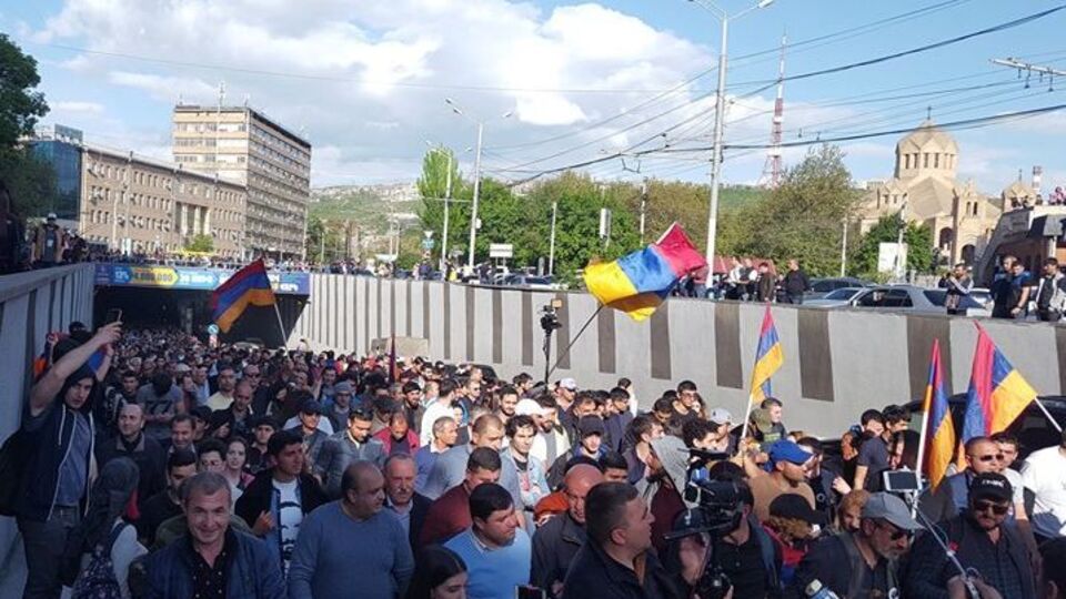 В Ереване проходят митинги оппозиции