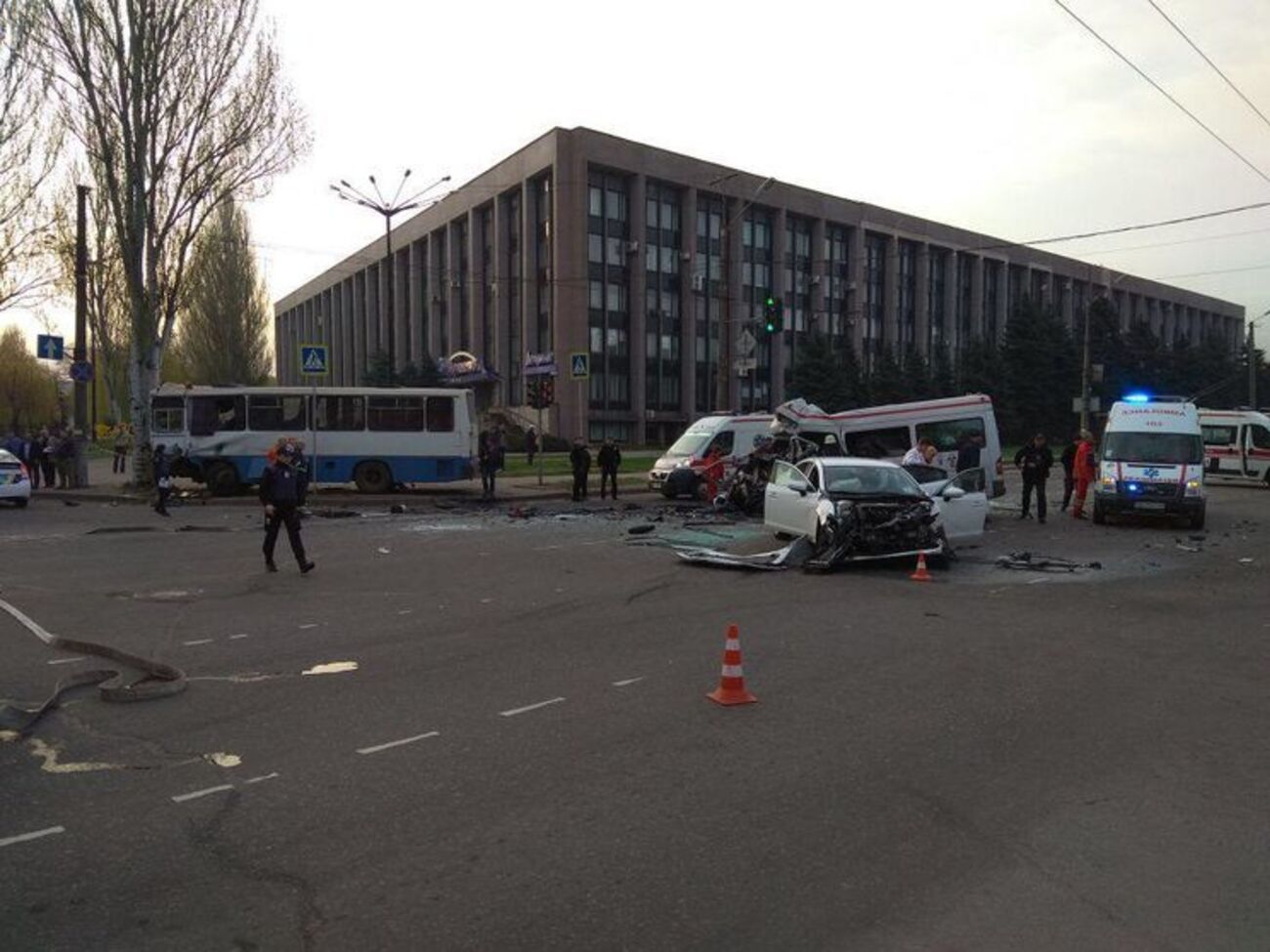 Одного з учасників ДТП затримали