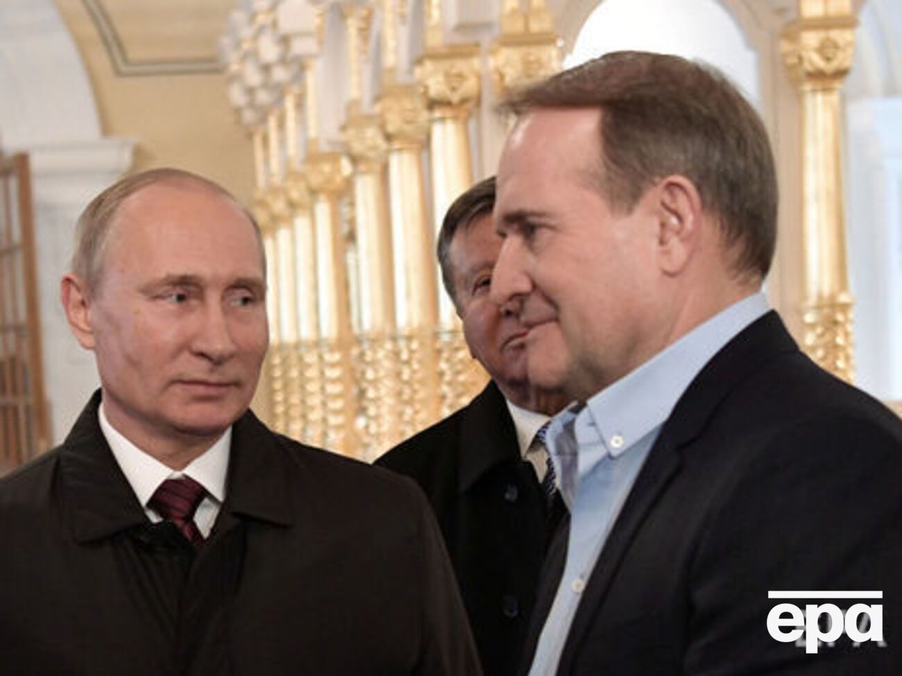 Медведчук (праворуч): Політичний ресурс президенту України можуть організувати ті самі Сполучені Штати або Євросоюз