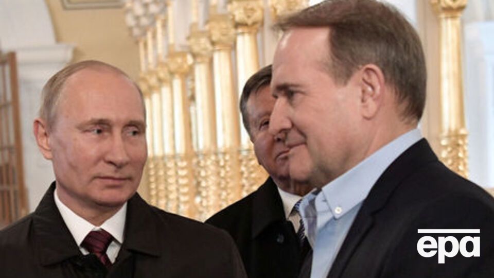 Медведчук (справа): Политический ресурс президенту Украины могут организовать те же Соединенные Штаты или Евросоюз