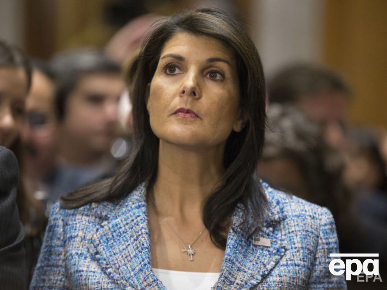 В Белом доме заявили, что не успели предупредить Хейли об изменении санкционной политики