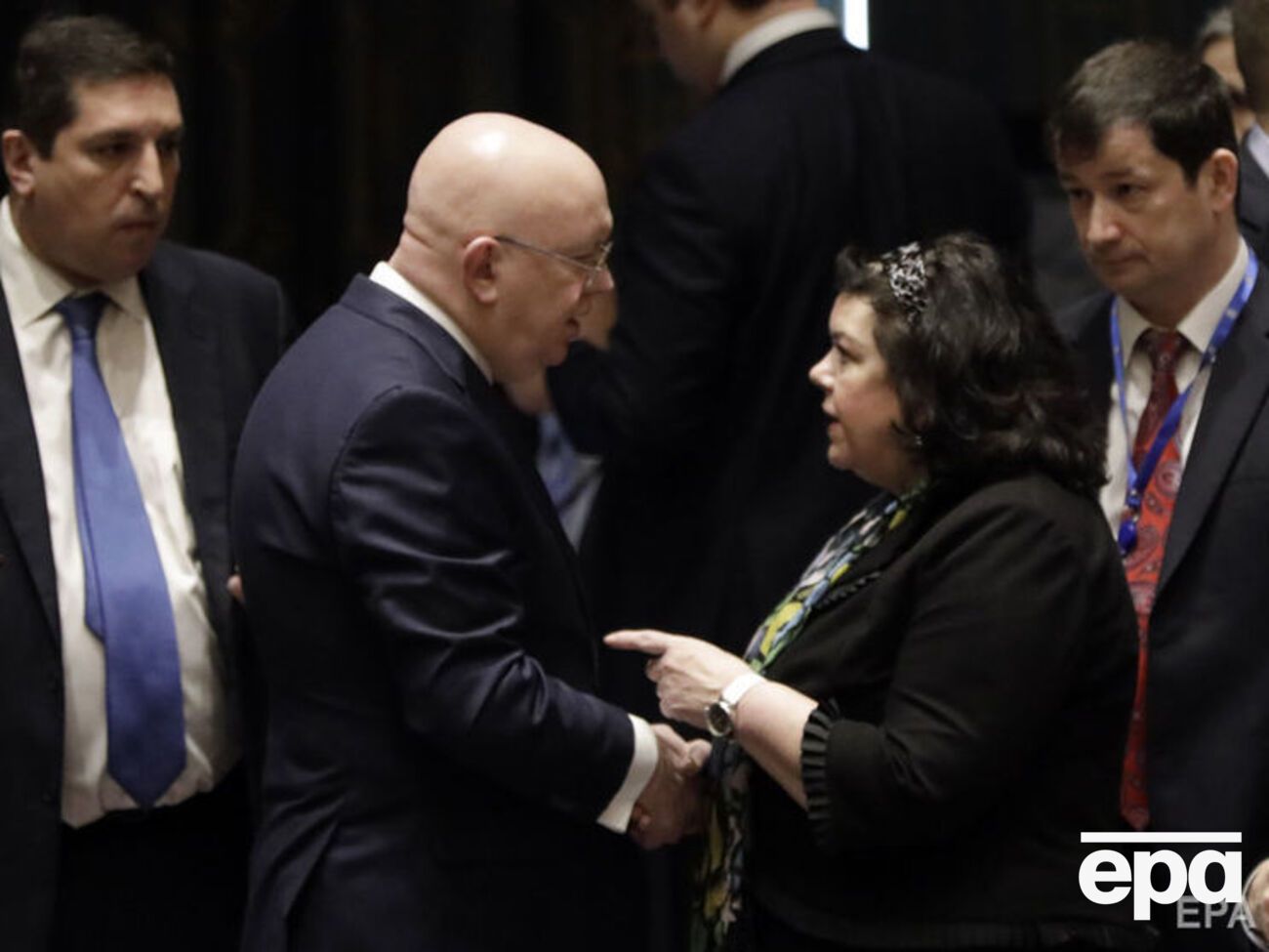 Небензя і Пірс публічно посперечалися