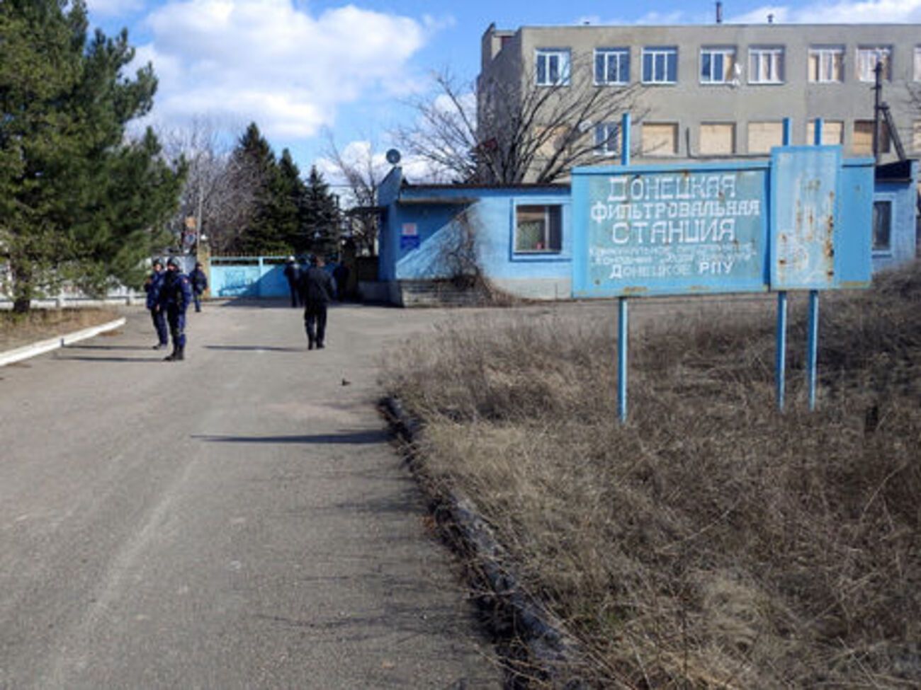Работа Донецкой фильтровальной станции остановлена