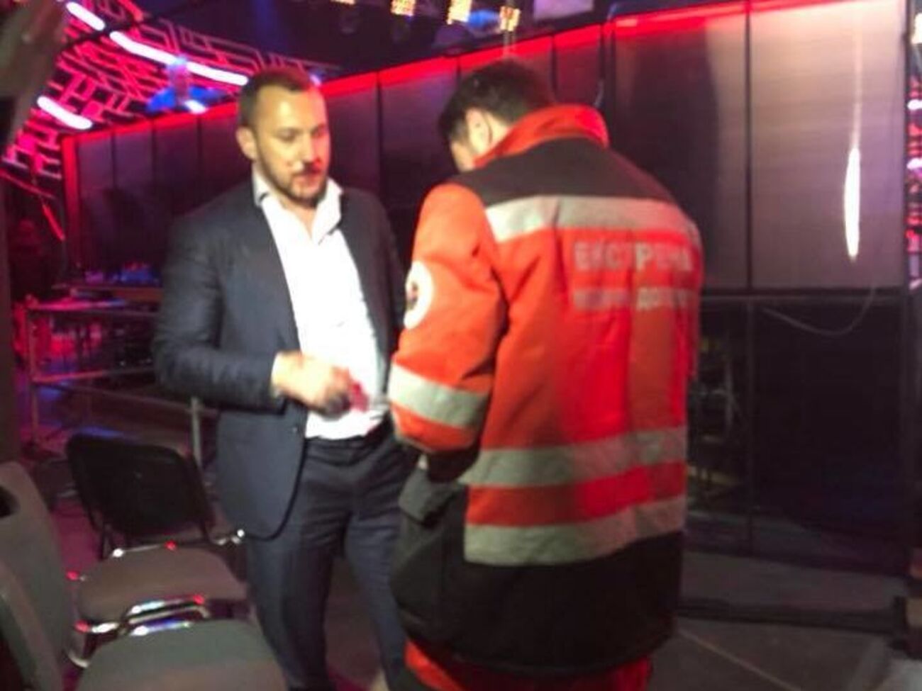 Мельничук разбил нос Линько