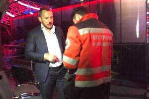После эфира Мельничук разбил Линько нос