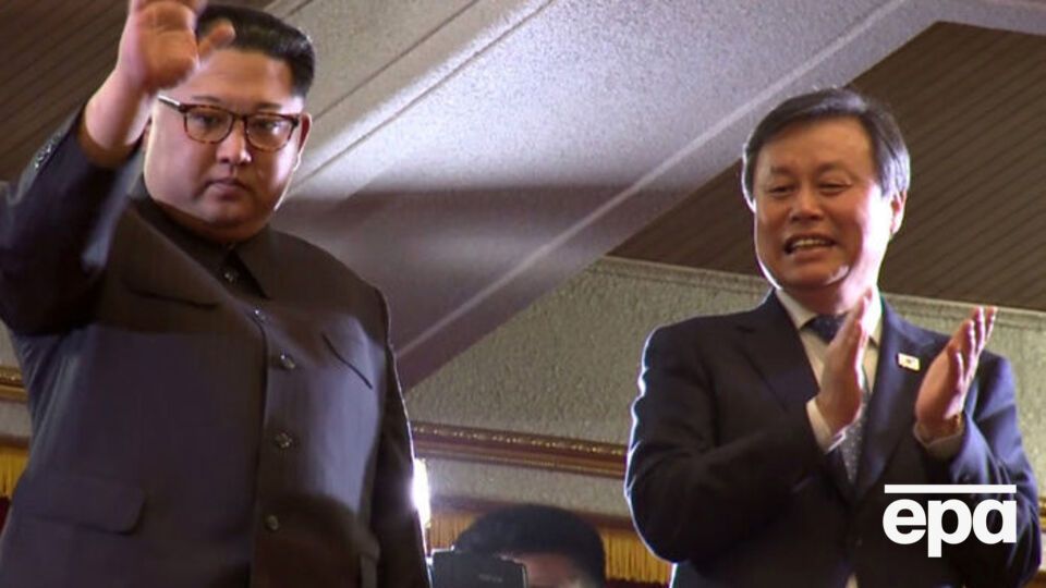 Мероприятие прошло в зале Grand Theatre на востоке Пхеньяна