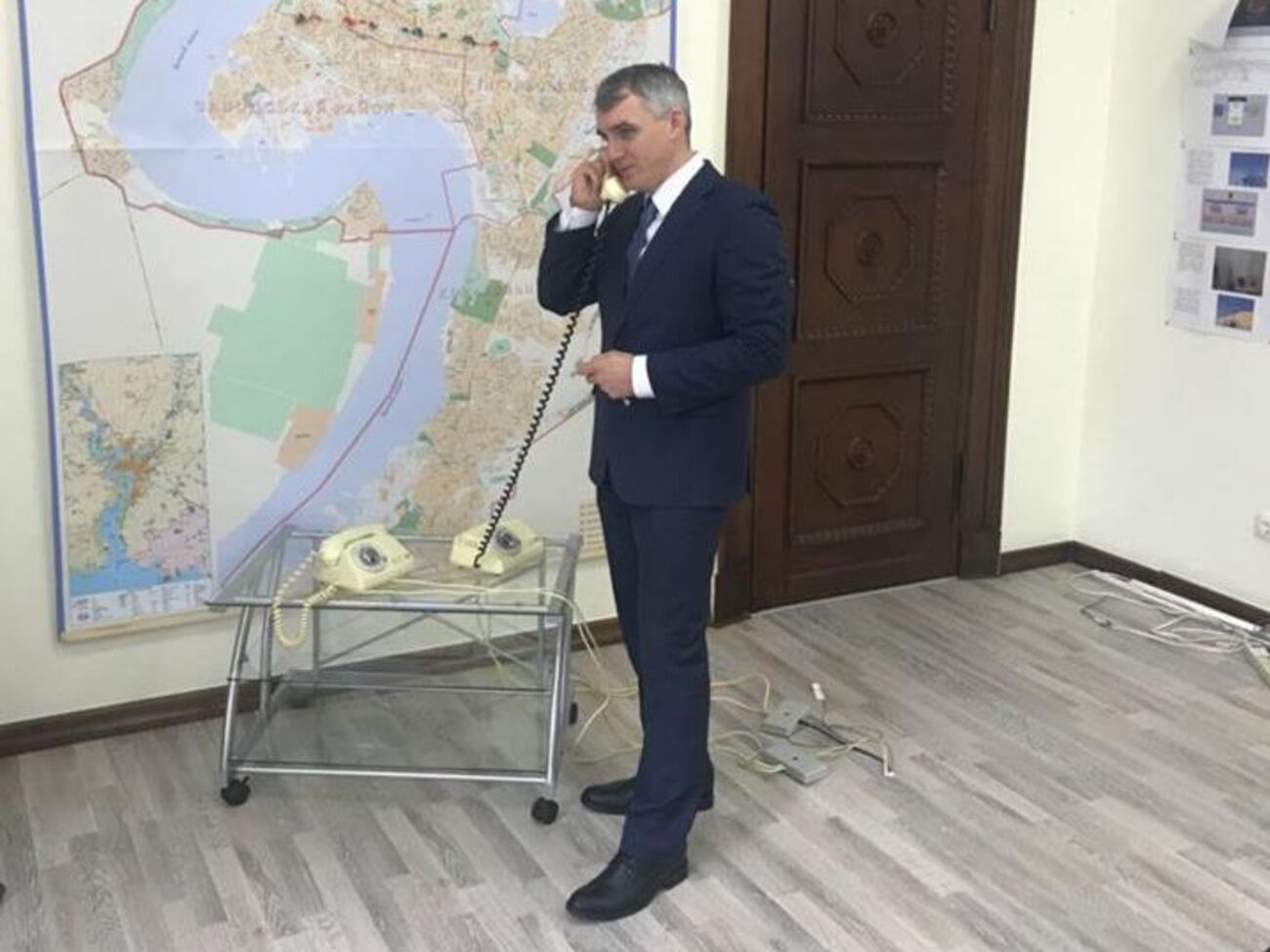 Сєнкевич повернувся на своє робоче місце