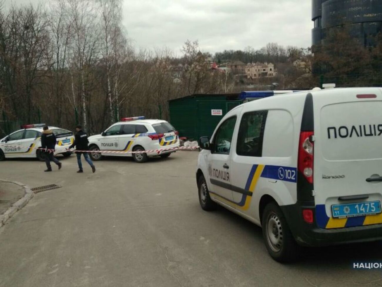 Полицейские расследуют инцидент на улице Верхней в Киеве