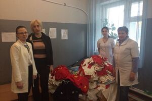 Харківський дитячий будинок отримав одяг для малюків