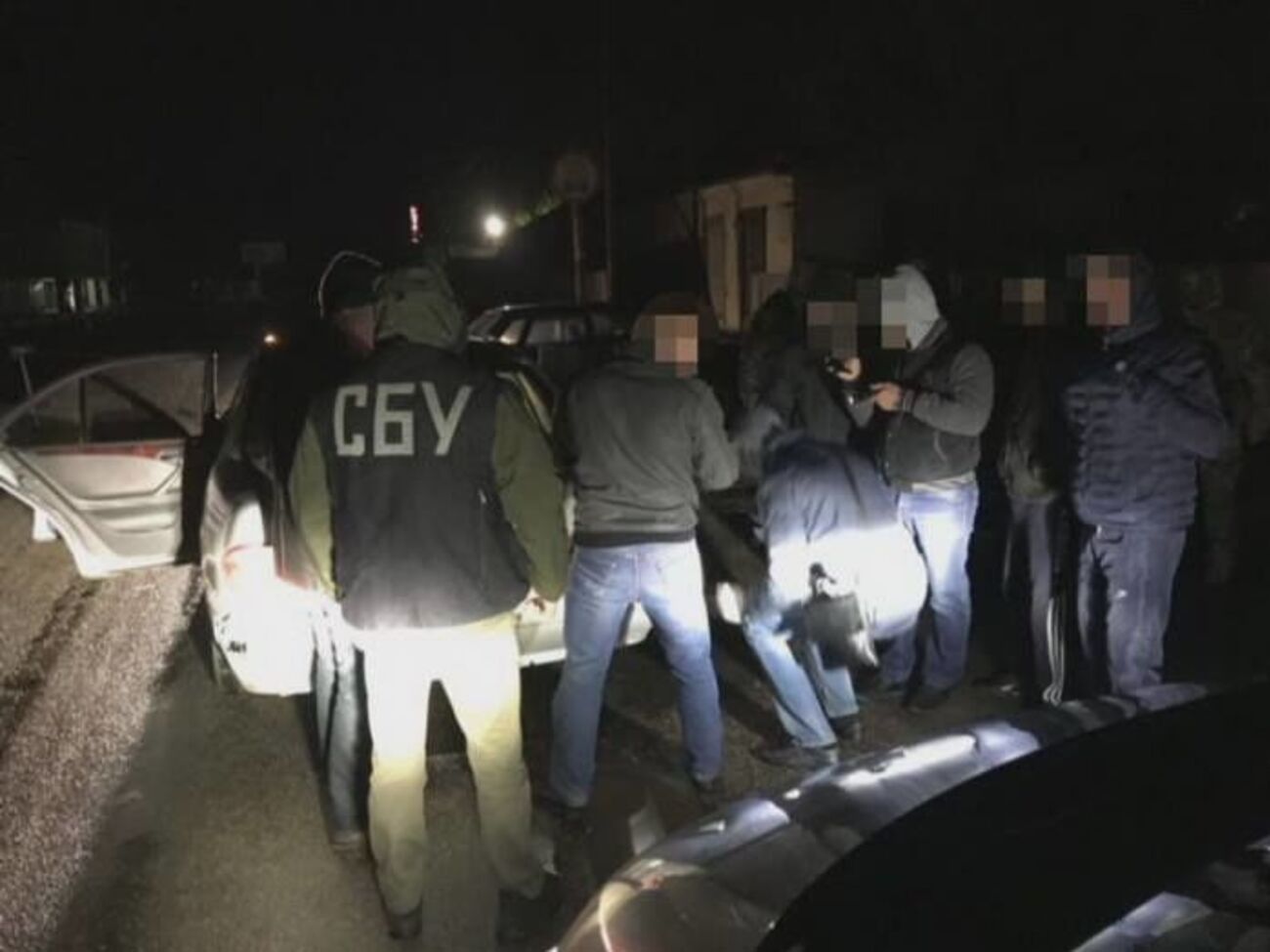 СБУ і поліція затримали чотирьох учасників угруповання на трасі Дніпро – Донецьк