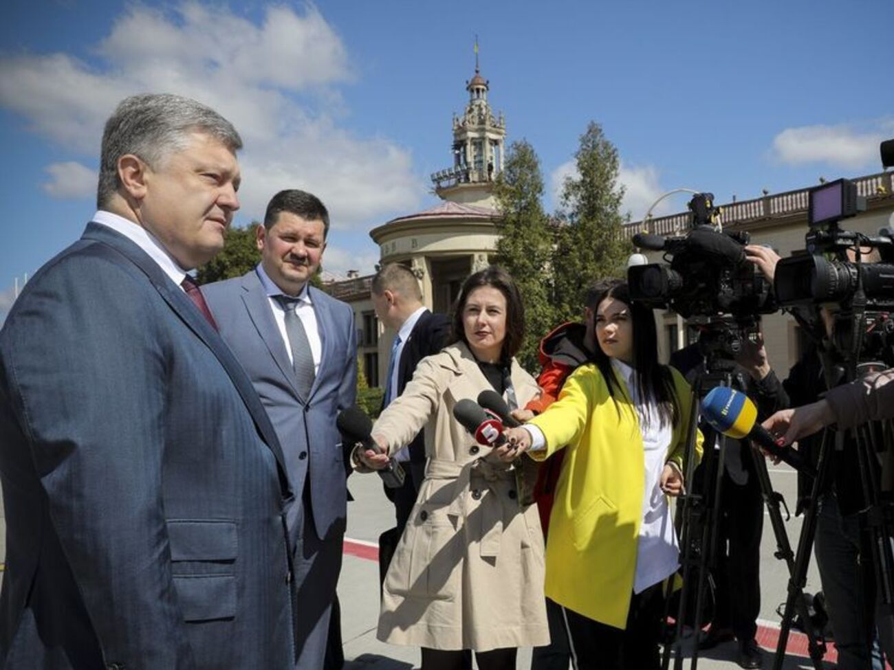 Порошенко приїхав до Львова