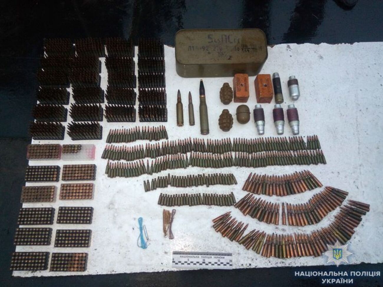Боеприпасы передали для проведения экспертиз