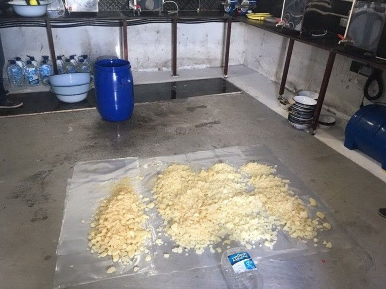 СБУ показала нарколабораторію у Кривому Розі