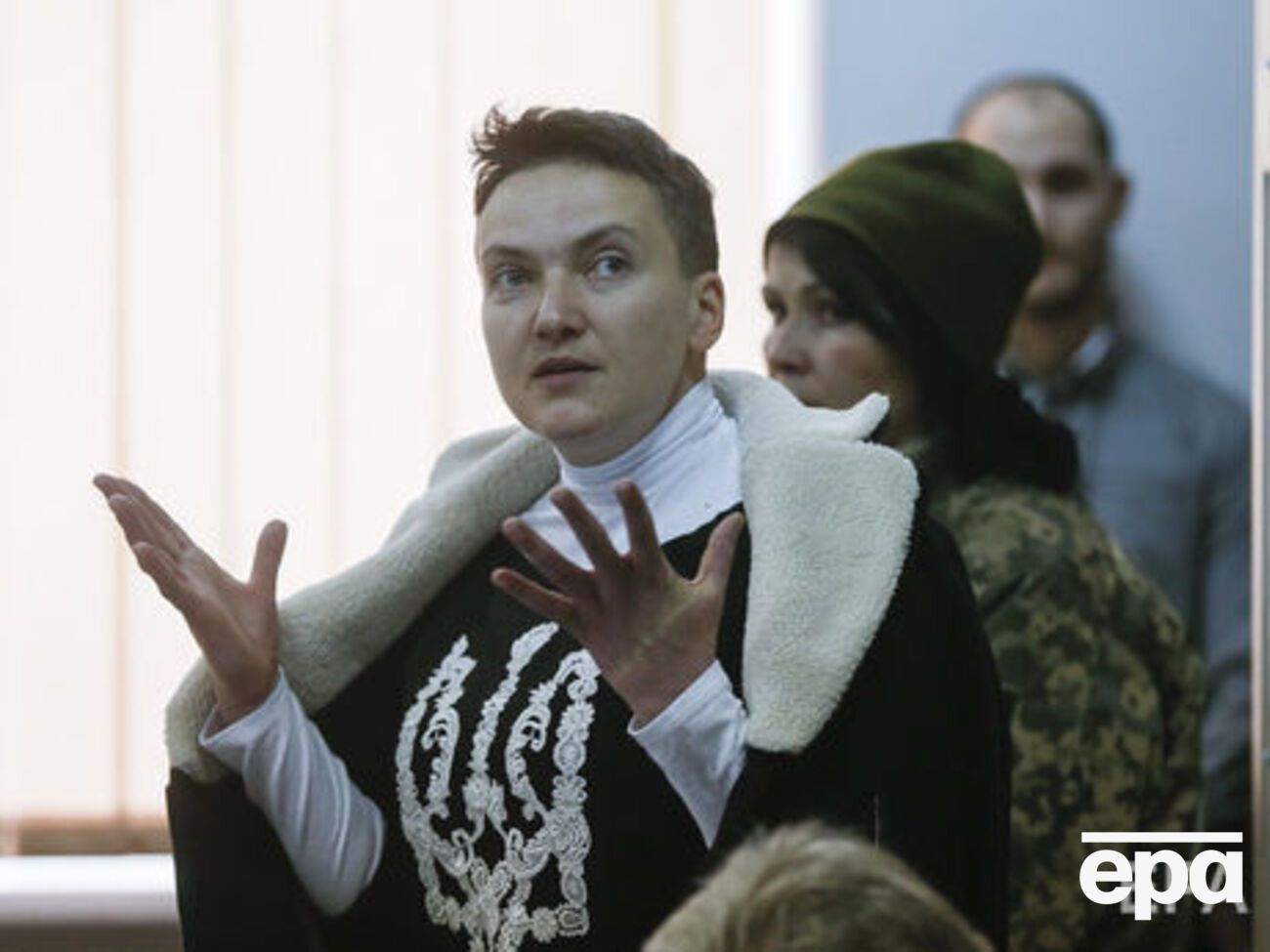 23 марта суд арестовал Савченко до 20 мая без права залога