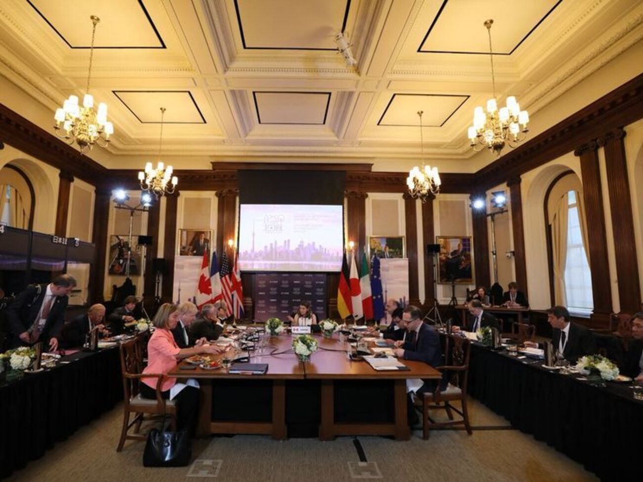 Главы МИД "Большой семерки" подтвердили общую приверженность мировому порядку, основанному на&nbsp;нормах международного права