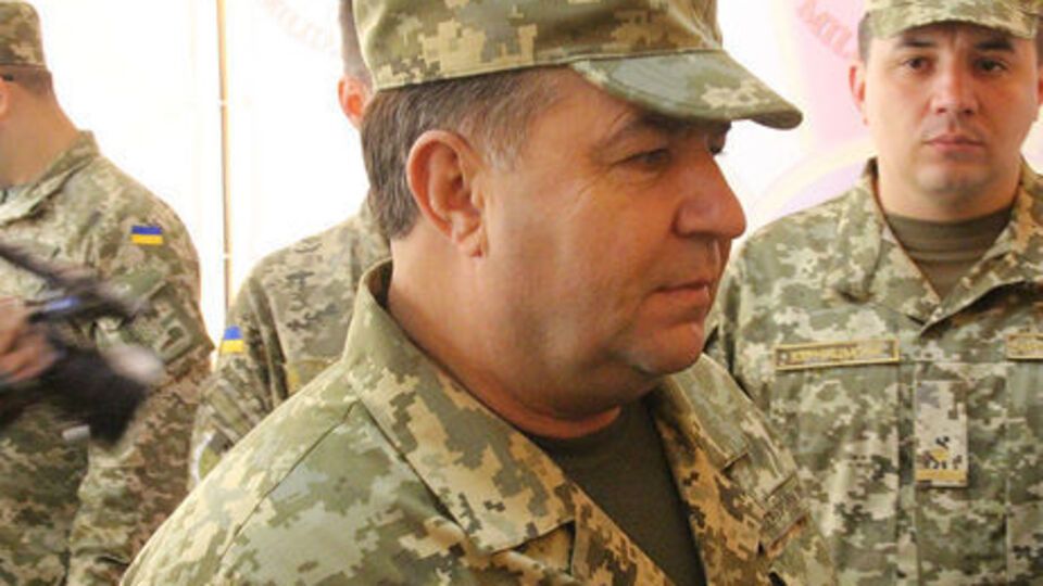 Полторак отметил, что численность украинских сил на Донбассе будет зависеть от обстановки в зоне конфликта