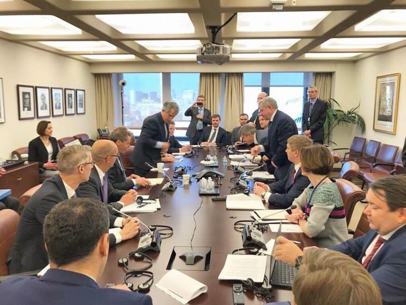 Украинская делегация встретилась с первым заместителем директора-распорядителя МВФ Дэвидом Липтоном