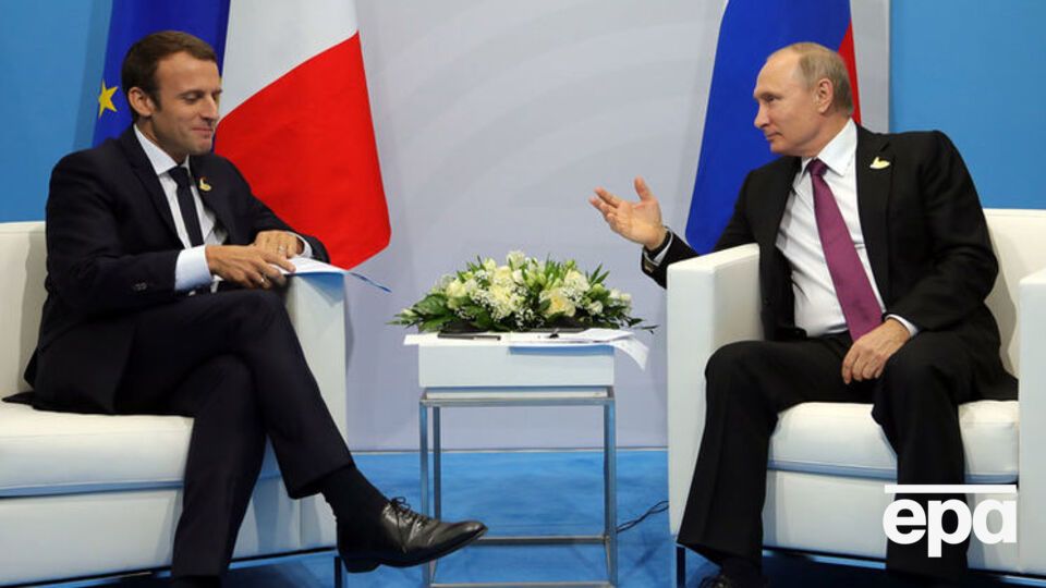 Макрон і Путін обговорили ситуацію в Сирії