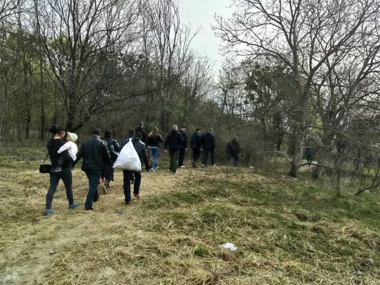 В полиции Киева отметили, что не получали заявлений об инциденте с лагерем ромов на Лысой горе
