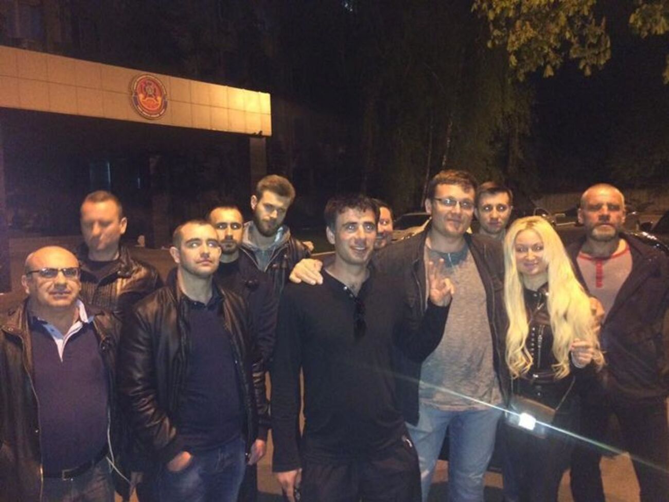 Активисты "Руху нових сил"&nbsp;пришли к СИЗО СБУ в Киеве